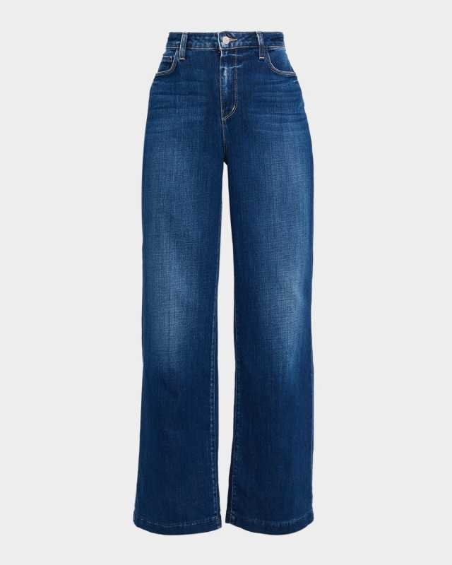 Scottie High-Rise Wide-Leg Jeans